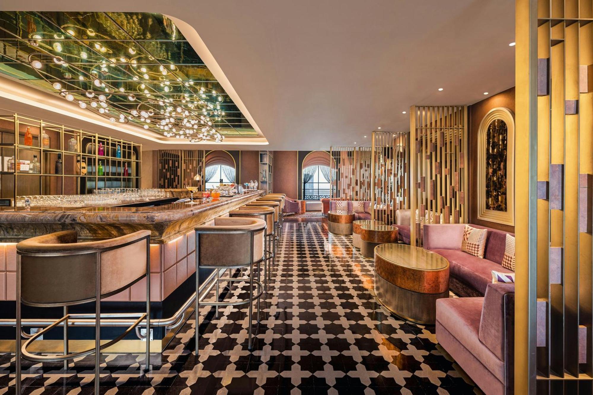 Itc Royal Bengal, A Luxury Collection Hotel, Καλκούτα Εξωτερικό φωτογραφία The interior of the bar